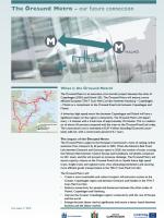 Fact sheet 3 - What is the Öresund Metro