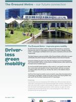 Fact sheet 4 - Driverless green mobility